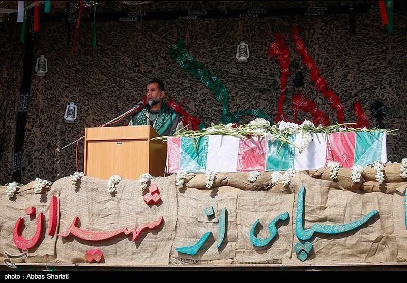 تشییع پیکر شهید گمنام ۱۸ساله - البرز 1