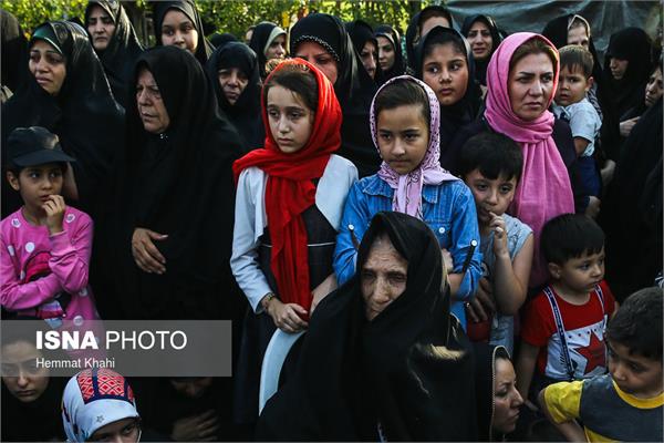 تشییع پیکر دو شهید گمنام در بوستان شقایق - خانی‌آباد تهران 23