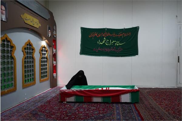 وداع با پیکر مطهر شهیدالقدس میلاد بیدی - 12 مرداد 1403 2