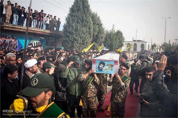 مراسم تشییع پیکر مطهر شهید مهدی طیبی 10