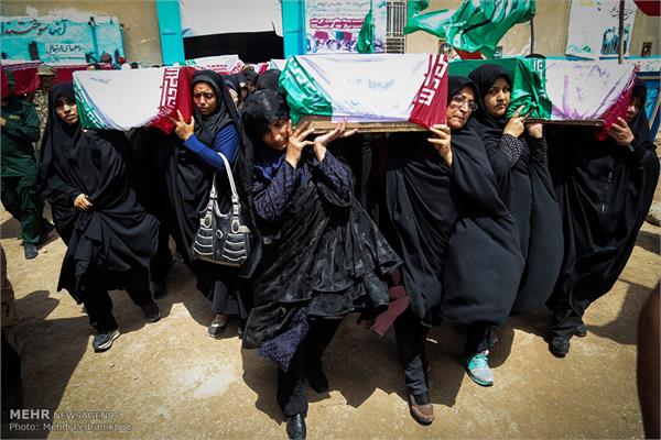 ورود پیکر ۱۳۵ شهید دوران دفاع مقدس از مرز آبی اروند 26