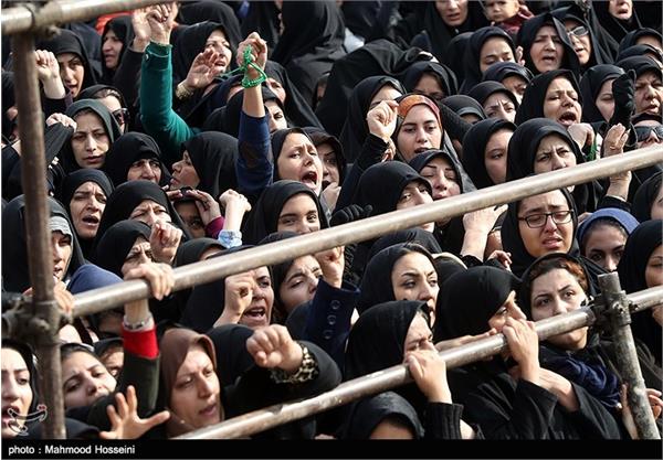 تشییع و تدفین پیکر دو شهید گمنام در شهرک مشیریه 1