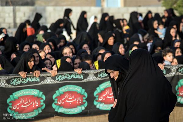 تشییع و خاک سپاری پیکر مطهر دو شهید گمنام در شهرستان لامرد 11