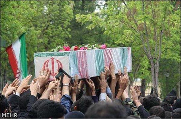 تشییع و خاکسپاری در دانشگاه آزاد خرم آباد