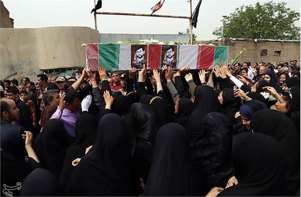 مراسم تشییع پیکر شهید محمد دباغچی  6