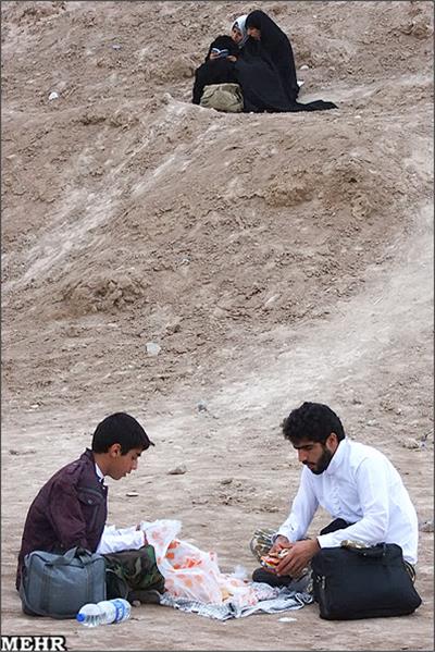 مراسم دعای عرفه در شلمچه