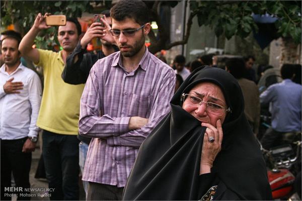 آئین تشییع 270 شهید دفاع مقدس در تهران 32