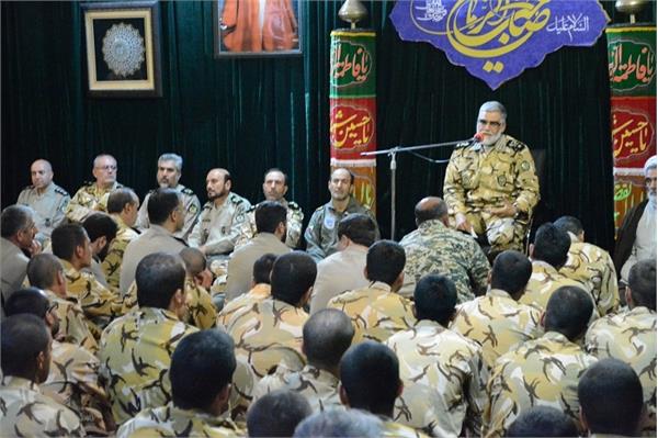 حضور فرمانده و کادر نیروی زمینی در معراج شهدای تهران 5