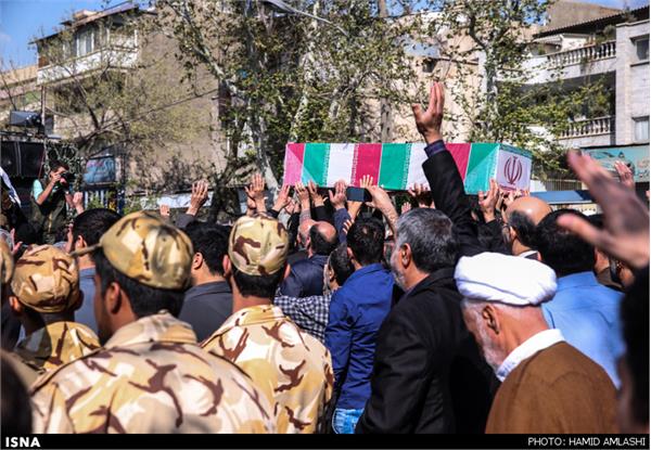 تشییع شهید گمنام - تهران