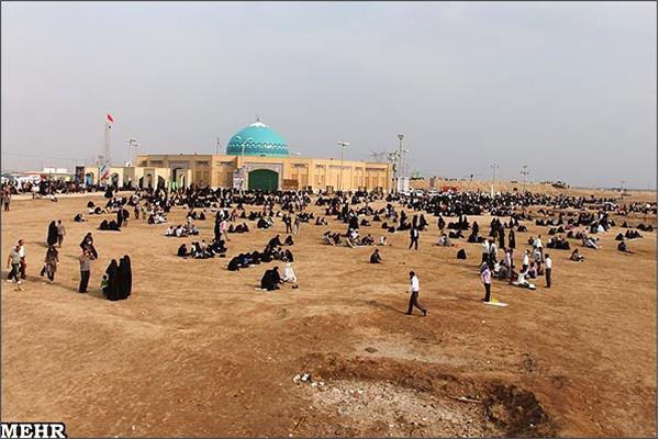 مراسم دعای عرفه در شلمچه