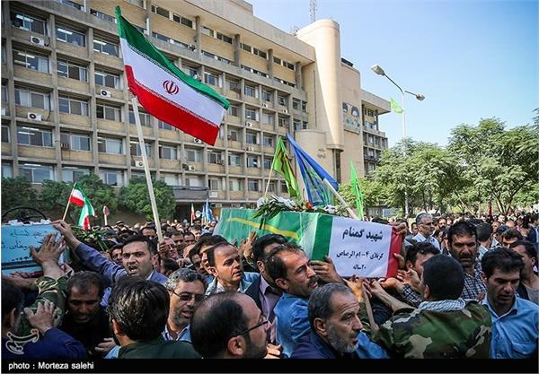 تشییع شهدای گمنام در ذوب آهن اصفهان 3