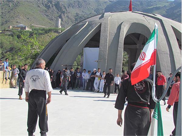 مراسم سالگرد خاکسپاری شهدای گمنام  در کلکچال 13