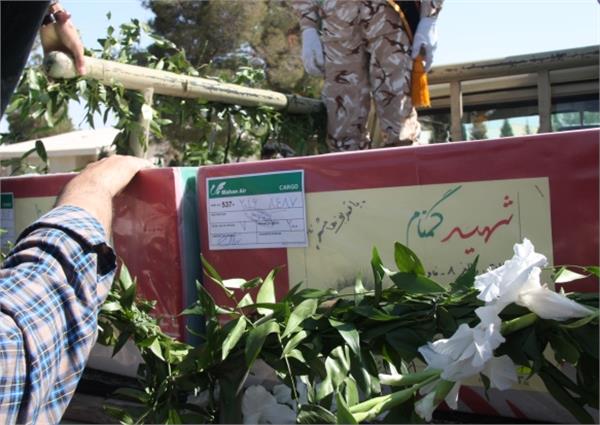 استقبال از شهدای گمنام در استان کرمان