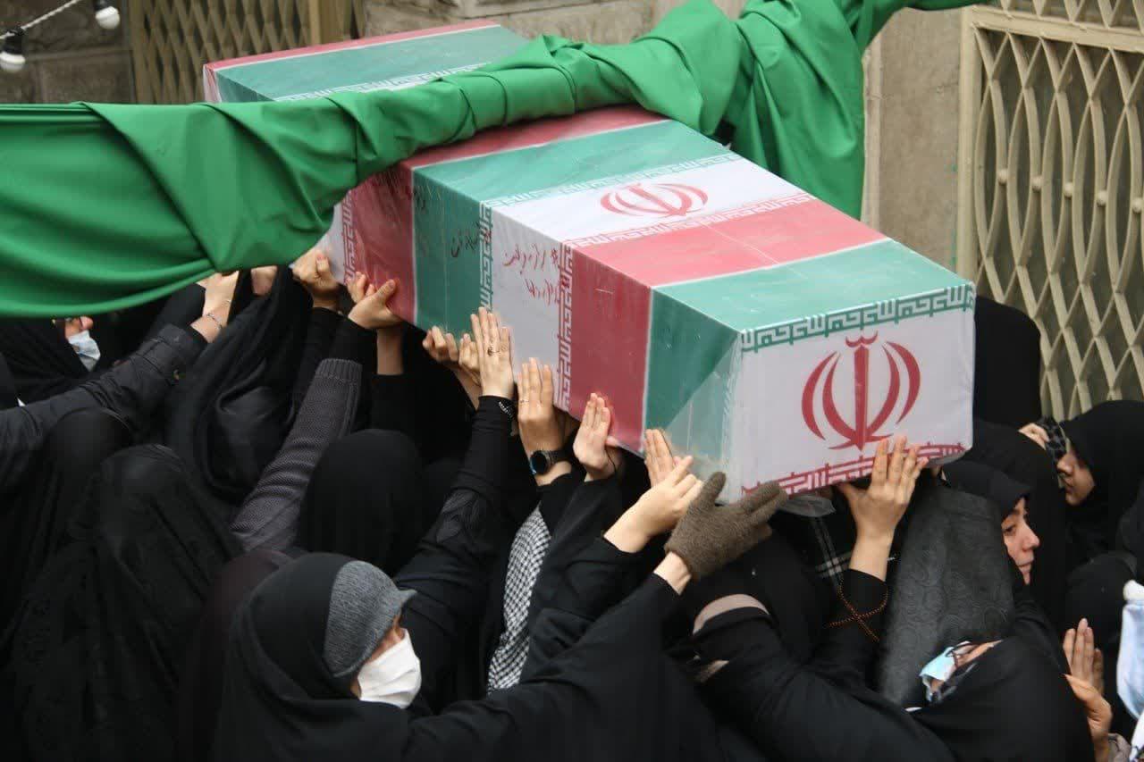 تشییع 200 شهید گمنام دفاع مقدس در تهران  10