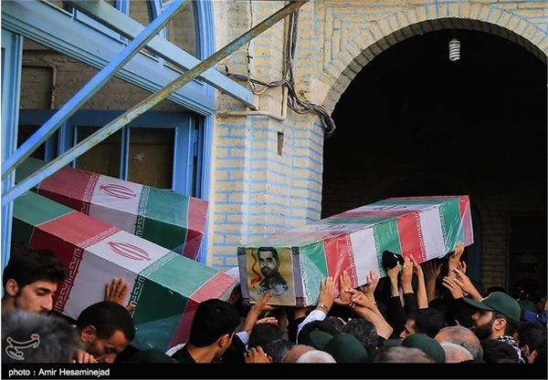 تشییع پیکر ۶ شهید گمنام و ۲ شهید مدافع حرم - قم 6