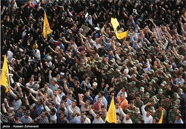 آئین تشییع 270 شهید دفاع مقدس در تهران(2) 12