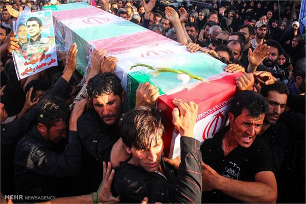 تشییع پیکر شهید تازه تفحص شده علی محمد رضایی 17