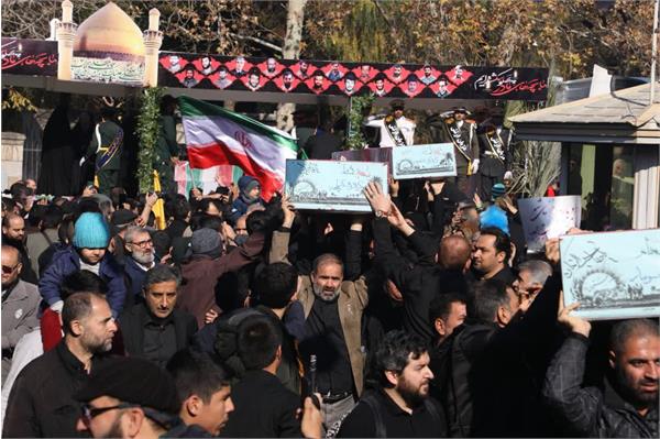 وداع با پیکرهای 110 شهید گمنام - 26 آذر 1402 14