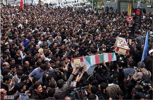 تشییع و خاکسپاری در دانشگاه علوم پزشکی دانشگاه بهشتی