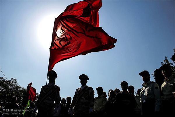 مراسم تشییع شهدای گمنام در تبریز 1