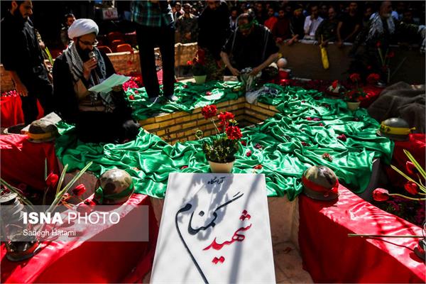 تشییع شهید گمنام - مشهد 12