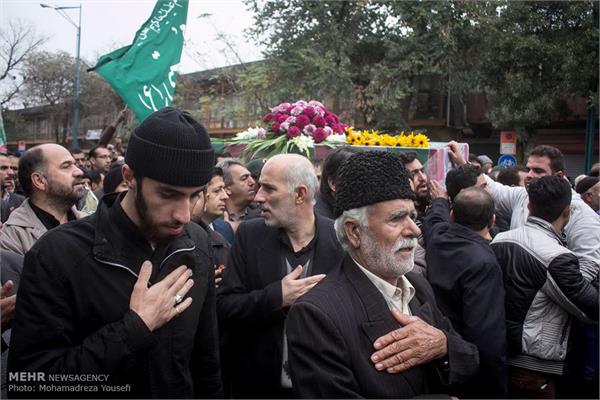 مراسم تشییع پیکر مطهر شهید سلطان‌علی علوی 9