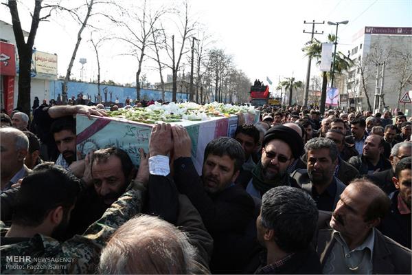 مراسم تشییع شهید گمنام در آمل 18