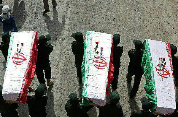 ورود پیکر مطهر ۵۵ شهید دفاع مقدس - شلمچه 59