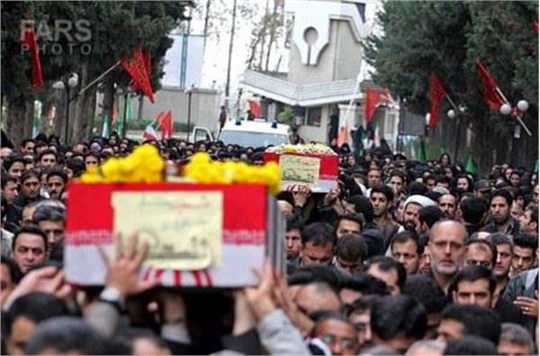 تشییع شهدای گمنام در گرگان(1)