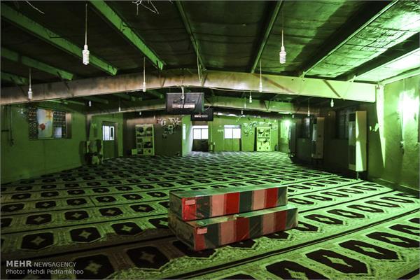 مراسم تشییع و تدفین دو شهید گمنام در اهواز 6