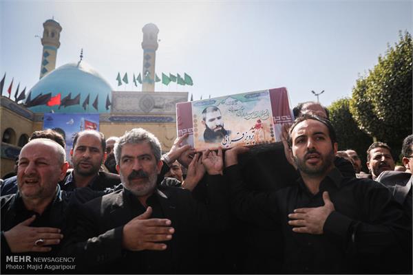 تشییع شهید پرویز قرایی 5