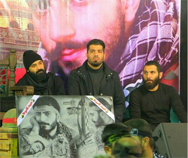 اولین سالگرد شهادت شهید مدافع حرم سید مصطفی صدر زاده 4