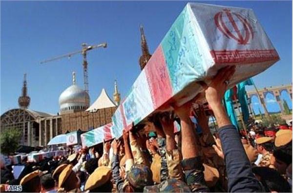 تشییع 96شهید دوران دفاع مقدس در مرقد امام خمینی(ره)