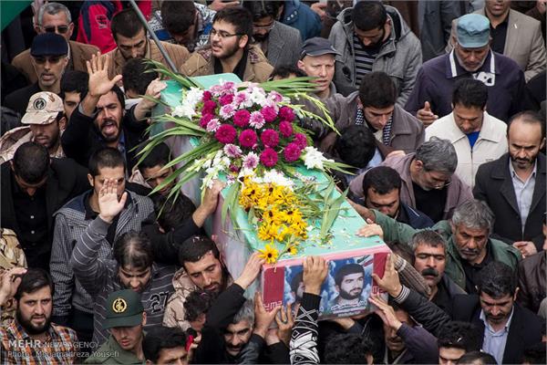 مراسم تشییع پیکر مطهر شهید سلطان‌علی علوی 11