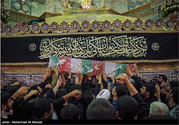 تشییع پیکر ۸ شهید گمنام دفاع مقدس - قم 12