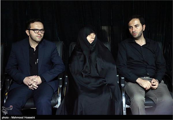 حضور خانواده سردار شهید حسین همدانی در معراج شهدا 21