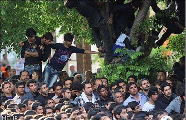 تشییع و خاکسپاری شهدای گمنام در اردکان یزد