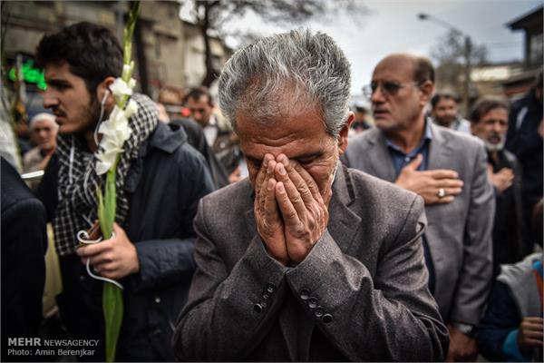 تشییع پیکر پاک ۲۴ شهید گمنام در شیراز 7