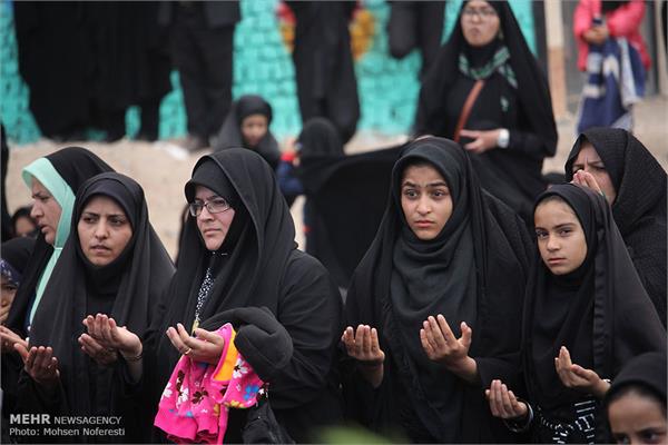 مراسم تشییع شهدای گمنام در سالروز شهادت حضرت زهرا(س) در بیرجند 22