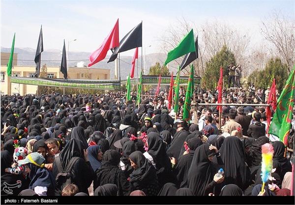 تشییع پیکر دو شهید دفاع مقدس در یاسوج 6