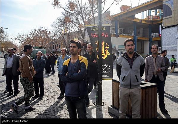 تشییع پیکر مطهر شهید گمنام در تهران 7