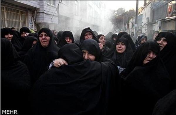 تشییع پیکر شهید دفاع مقدس محمود مهاجر