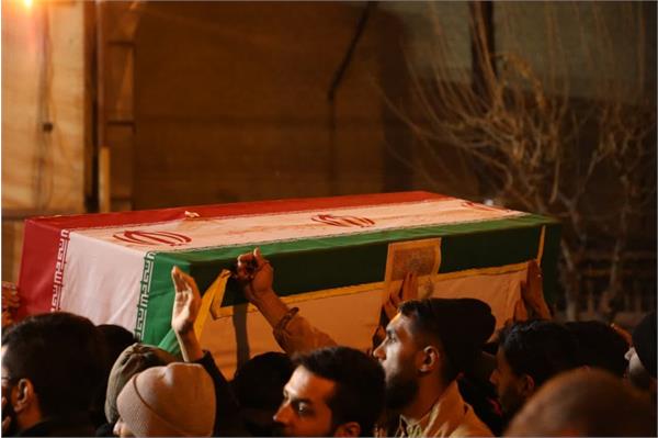 وداع با پیکر مطهر شهید حاج صادق امیدزاده و یارانش - 1 بهمن 1402