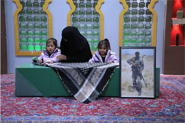 وداع با پیکر مطهر شهید القدس لشکر فاطمیون سید علی حسینی - 17 بهمن 1402