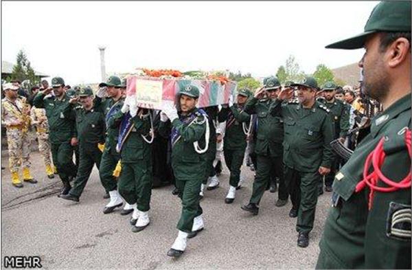 تشییع و خاکسپاری شهدای گمنام در استان اردبیل