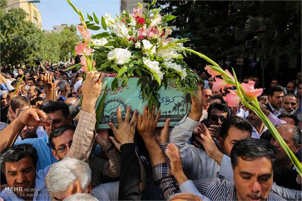 مراسم تشییع پیکر دو شهید گمنام در هادیشهر 2