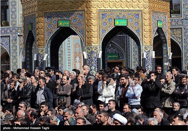 تشییع پیکر دوشهید گمنام و مراسم عزاداری شهادت حضرت زهرا(س) - مشهد 4