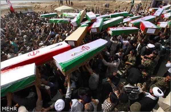 مراسم تبادل 130شهید دفاع مقدس