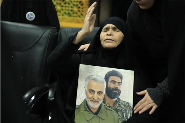 وداع با پیکر مطهر شهید القدس لشکر فاطمیون سید علی حسینی - 17 بهمن 1402