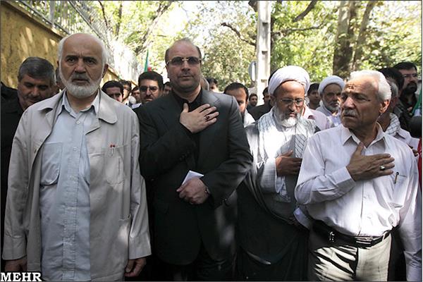 تشییع و خاکسپاری شهدای گمنام بوستان نهج البلاغه تهران-12/7/89